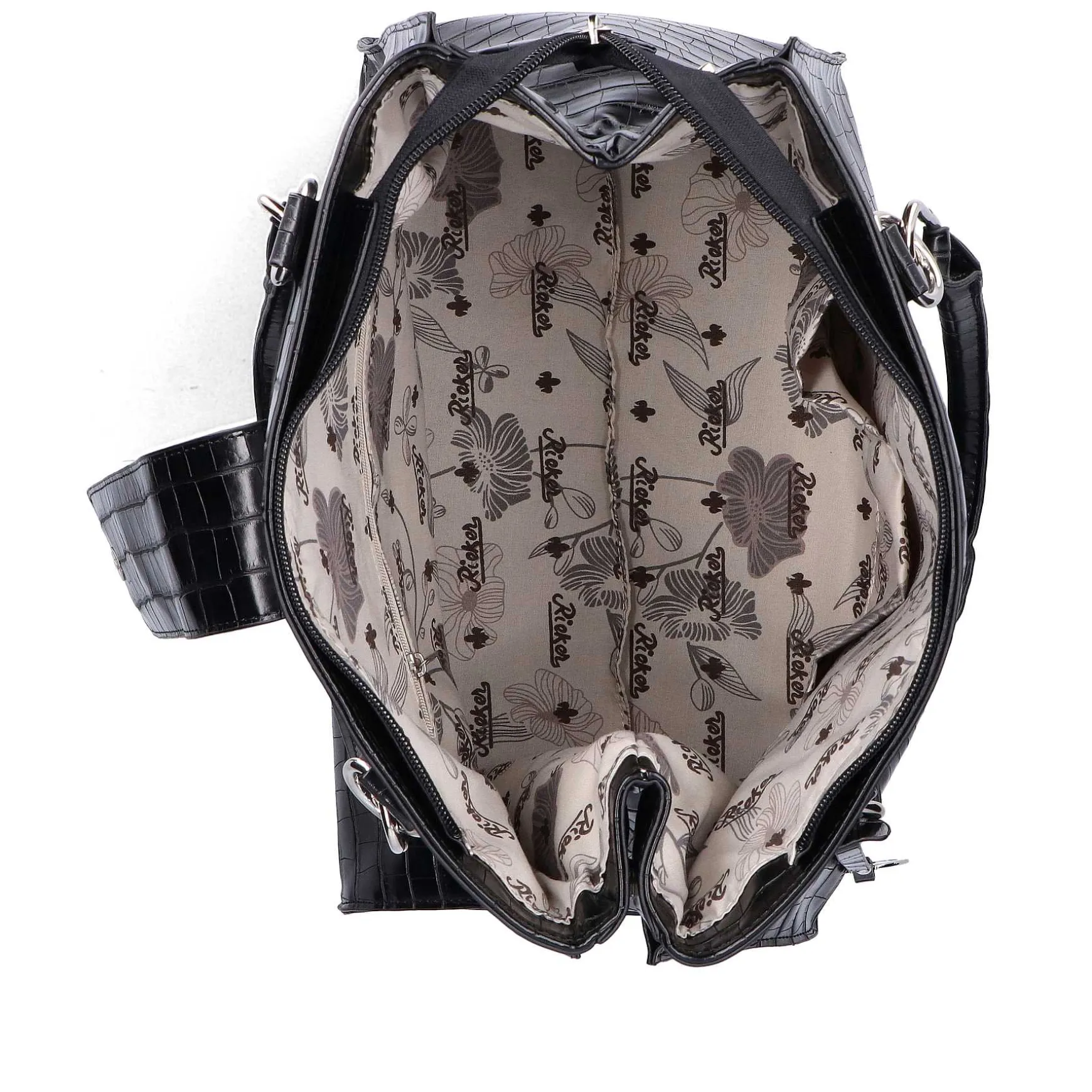 Rieker | Handtaske Kulsort