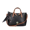 Rieker | Shopper Jet Black-Nougat Brun
