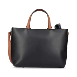 Rieker | Shopper Jet Black-Nougat Brun