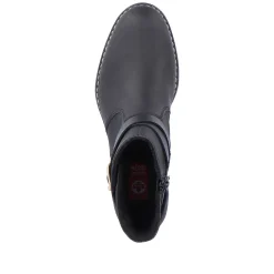 Rieker Ankelstøvler Til Kvinder Kulsort