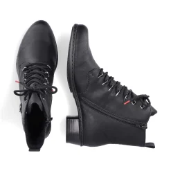 Rieker Ankelstøvler Til Kvinder Kulsort