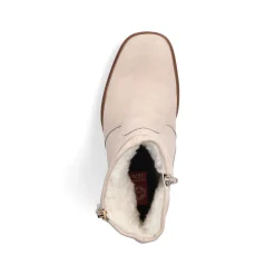 Rieker Ankelstøvler Til Kvinder Cremebeige