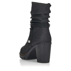 Rieker Ankelstøvler Til Kvinder Kulsort