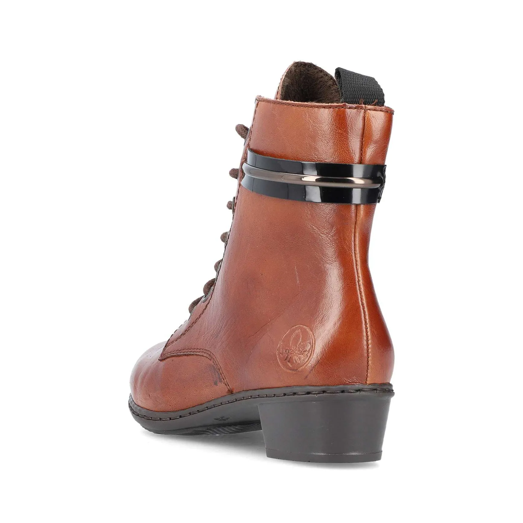 Rieker Ankelstøvler Til Kvinder Kobberbrune