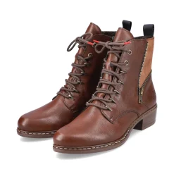 Rieker Ankelstøvler Til Kvinder Kastanjebrune