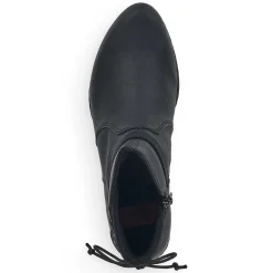 Rieker Ankelstøvler Til Kvinder Kulsort