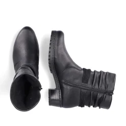 Rieker Ankelstøvler Til Kvinder Kulsort