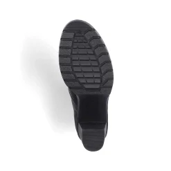 Rieker Ankelstøvler Til Kvinder Kulsort