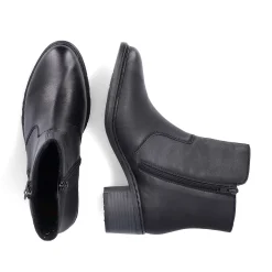 Rieker Ankelstøvler Til Kvinder Nat Sorte