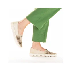 Rieker Ballerinaer Til Kvinder I Sandbeige