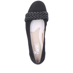 Rieker Ballerinaer Til Kvinder Nat Sorte