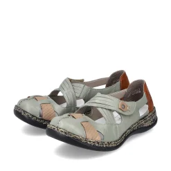 Rieker Ballerinaer Til Kvinder Mintgron