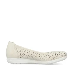Rieker Ballerinaer Til Kvinder Lys Beige