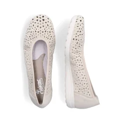 Rieker Ballerinaer Til Kvinder Lys Beige