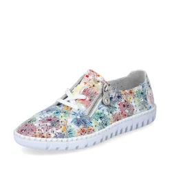 Rieker Blomstrede Snoresko Til Kvinder