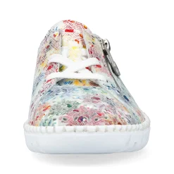 Rieker Blomstrede Snoresko Til Kvinder