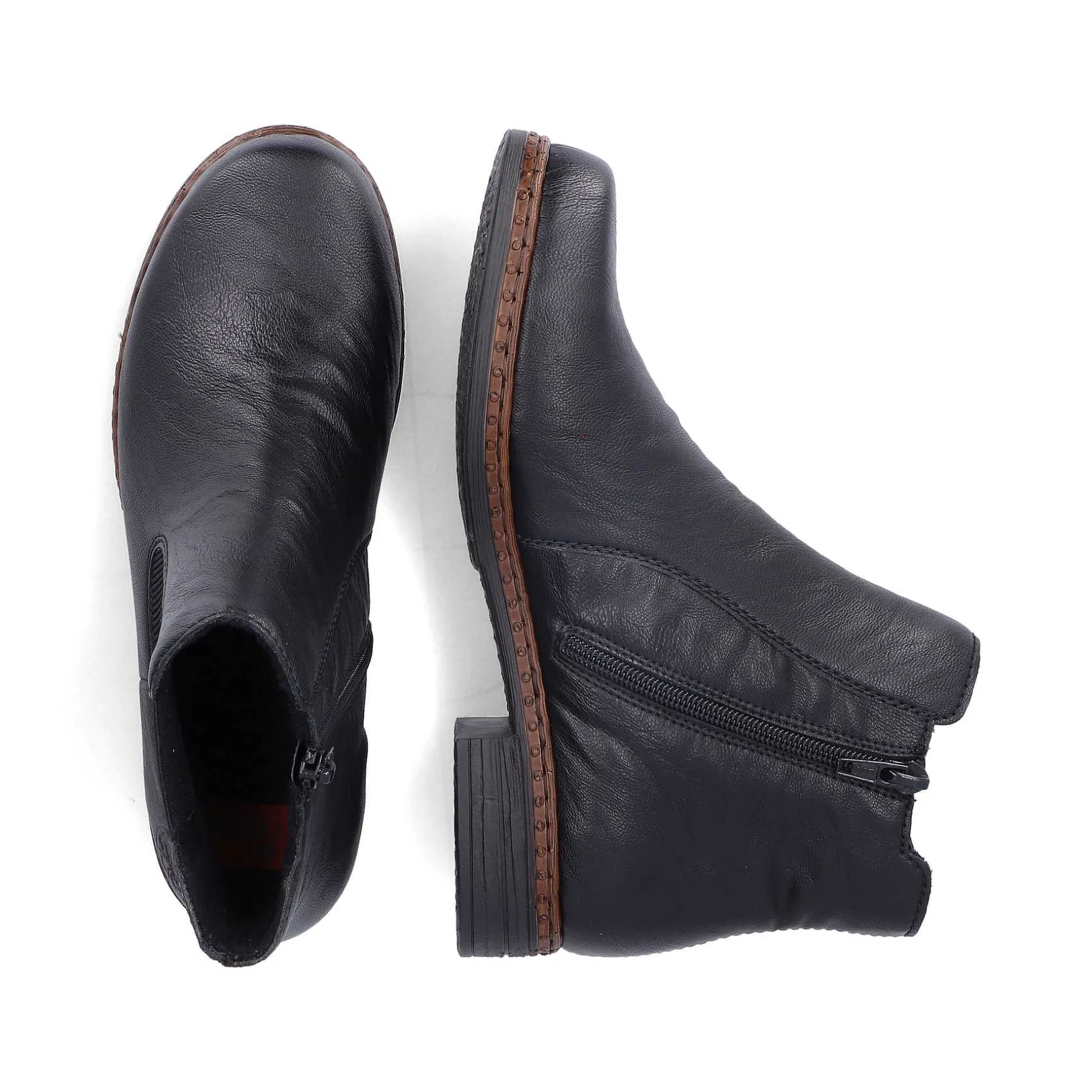 Rieker Chelsea-Støvler Til Kvinder Nat Sorte