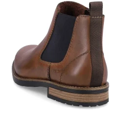 Rieker Chelsea-Støvler Til Mænd Noddebrun-Sort