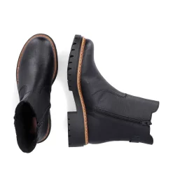 Rieker Chelsea-Støvler Til Kvinder Asfalt Sort