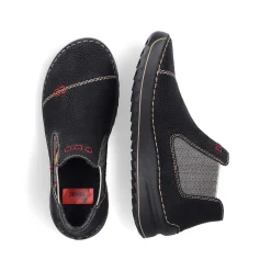 Rieker Chelsea-Støvler Til Kvinder Asfalt Sort-Multi