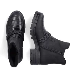 Rieker Chelsea-Støvler Til Kvinder Nat Sorte