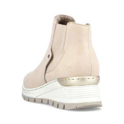 Rieker Chelsea-Støvler Til Kvinder Cremebeige