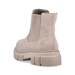 Rieker Chelsea-Støvler Til Kvinder Cremebeige