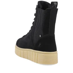 Rieker Chelsea-Støvler Til Kvinder Urban-Sort Sand-Beige