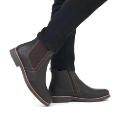 Rieker Chelsea-Støvler Til Mænd Sort Brun