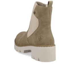 Rieker Chelsea-Støvler Til Kvinder Beige Brun