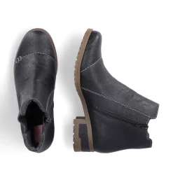 Rieker Chelsea-Støvler Til Kvinder Asfalt Sort