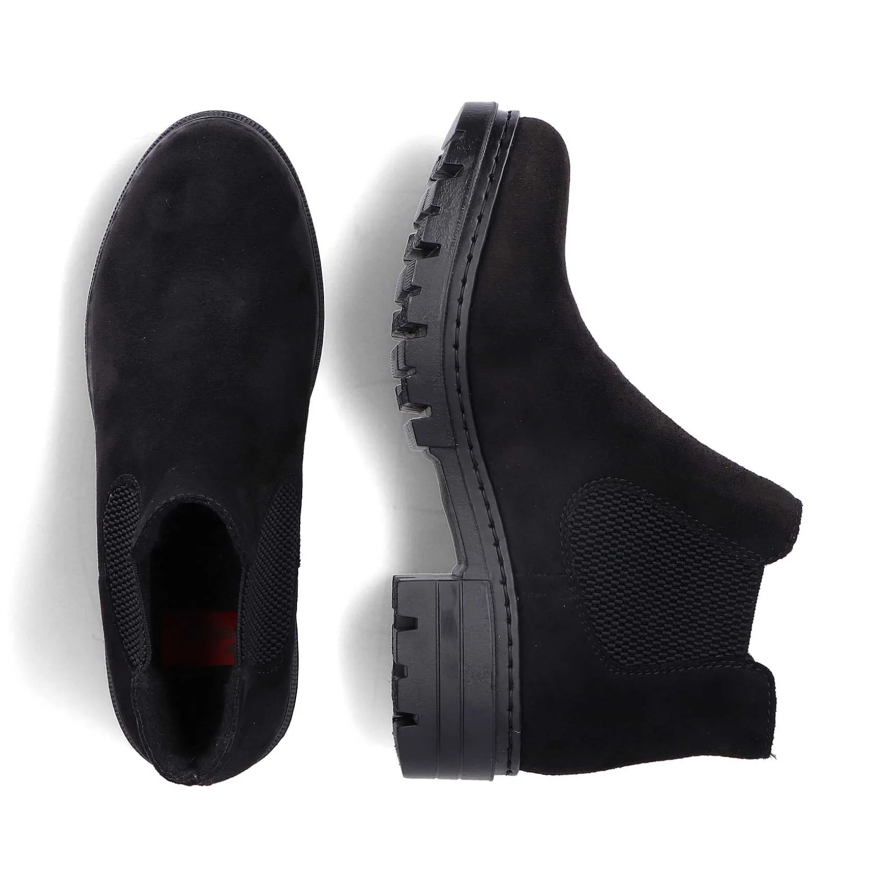 Rieker Chelsea-Støvler Til Kvinder Grafit Sorte