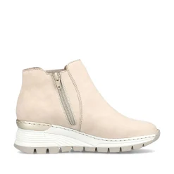 Rieker Chelsea-Støvler Til Kvinder Cremebeige