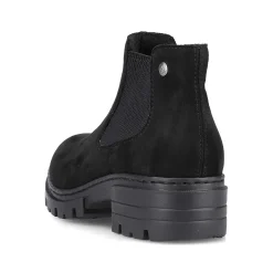 Rieker Chelsea-Støvler Til Kvinder Grafit Sorte