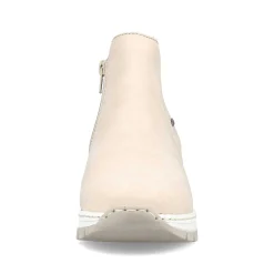 Rieker Chelsea-Støvler Til Kvinder Cremebeige