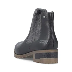 Rieker Chelsea-Støvler Til Kvinder Asfalt Sort