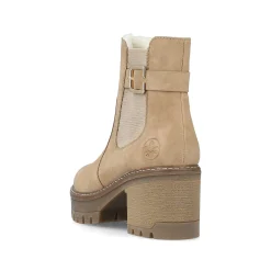 Rieker Chelsea-Støvler Til Kvinder Brun Beige