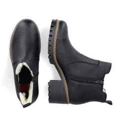 Rieker Chelsea-Støvler Til Kvinder Nat Sorte