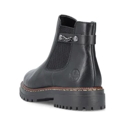 Rieker Chelsea-Støvler Til Kvinder Nat Sorte