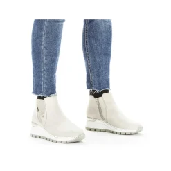 Rieker Chelsea-Støvler Til Kvinder Cremebeige