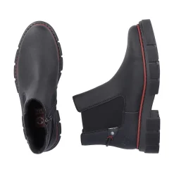 Rieker Chelsea-Støvler Til Kvinder Kulsorte