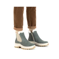 Rieker Chelsea-Støvler Til Kvinder Gra-Bla-Beige