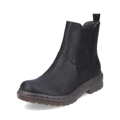 Rieker Chelsea-Støvler Til Kvinder Asfalt Sort