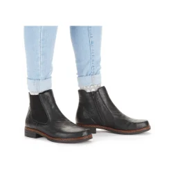 Rieker Chelsea-Støvler Til Kvinder Nat Sorte