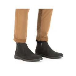 Rieker Chelsea-Støvler Til Mænd Kulsort