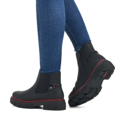 Rieker Chelsea-Støvler Til Kvinder Kulsorte