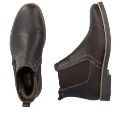 Rieker Chelsea-Støvler Til Mænd Sort Brun