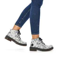 Rieker CykelStøvler Til Dame Solv Hvid