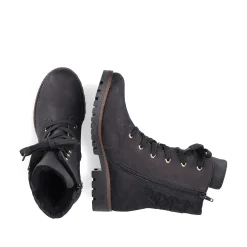 Rieker CykelStøvler Til Kvinder Kulsort