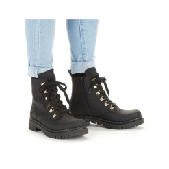 Rieker CykelStøvler Til Kvinder Kulsort